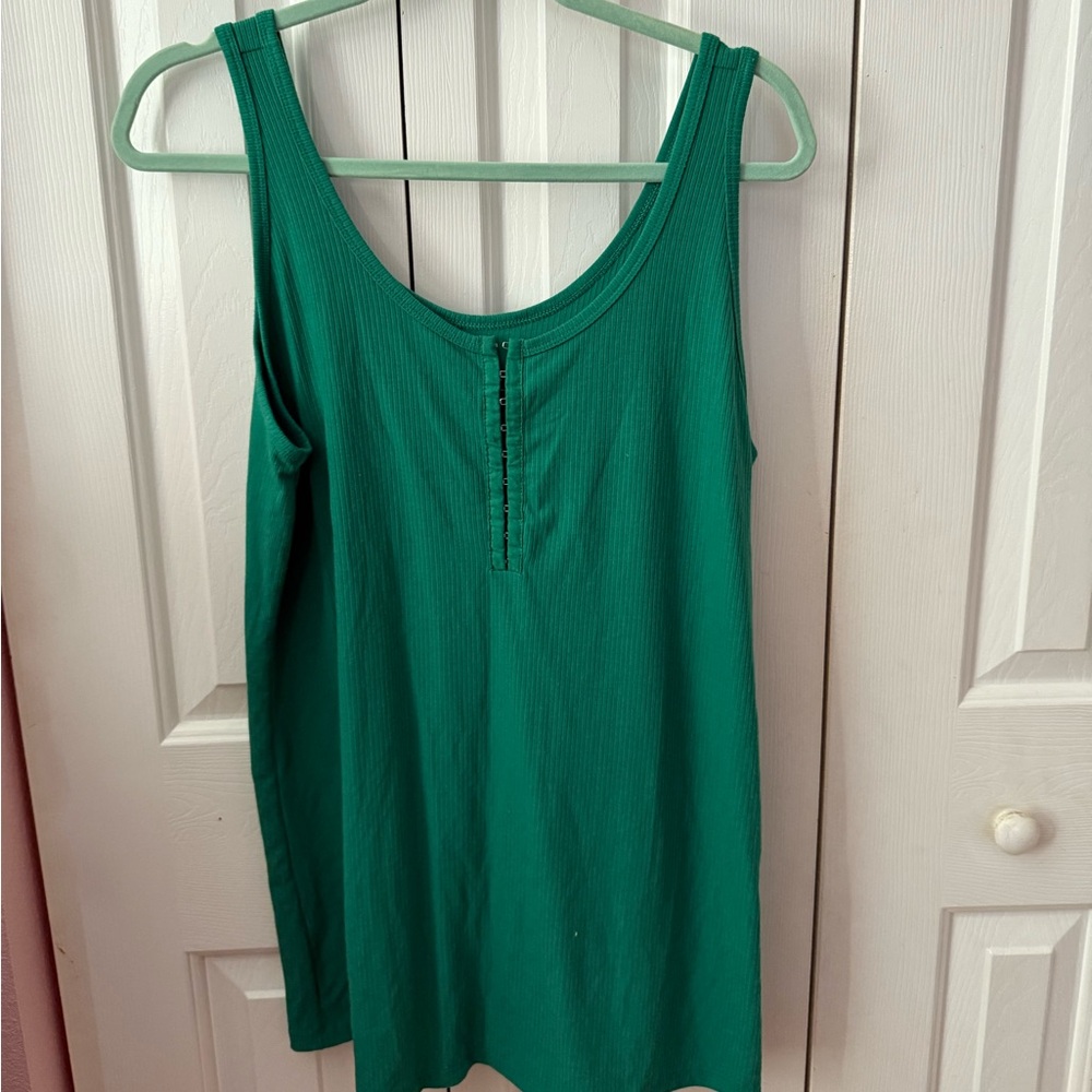 Torrid Plus Size Green Tank Top